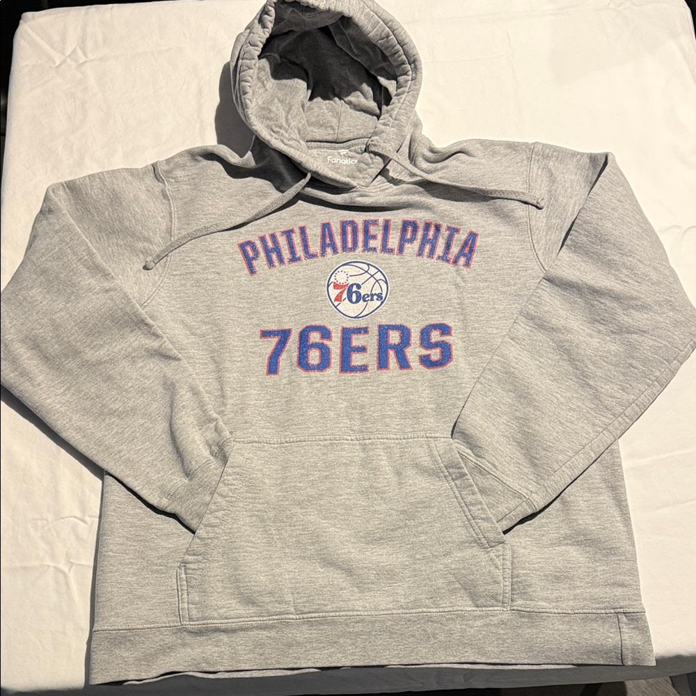 Fanatics Philadelphia 76ers Gray Hoodie